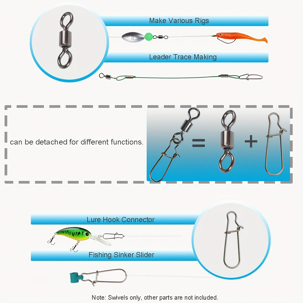 95/210 PCS Set Fishing Connect - Fishing Equipment Cheap recension och pris