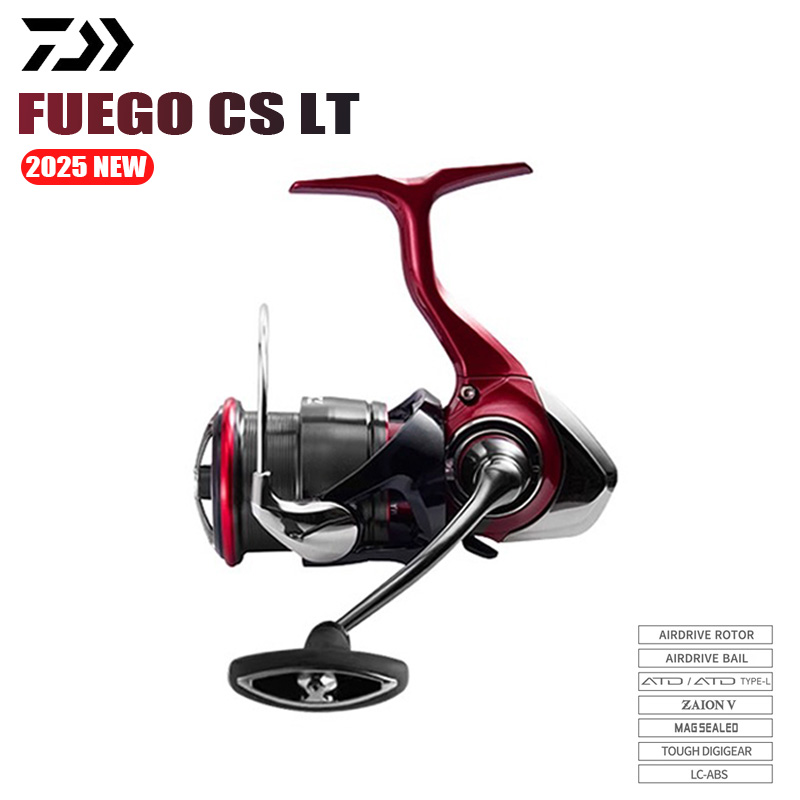 DAIWA 2025 New FUEGO CS LT Spi - Abu Garcia Reel Max recension och pris