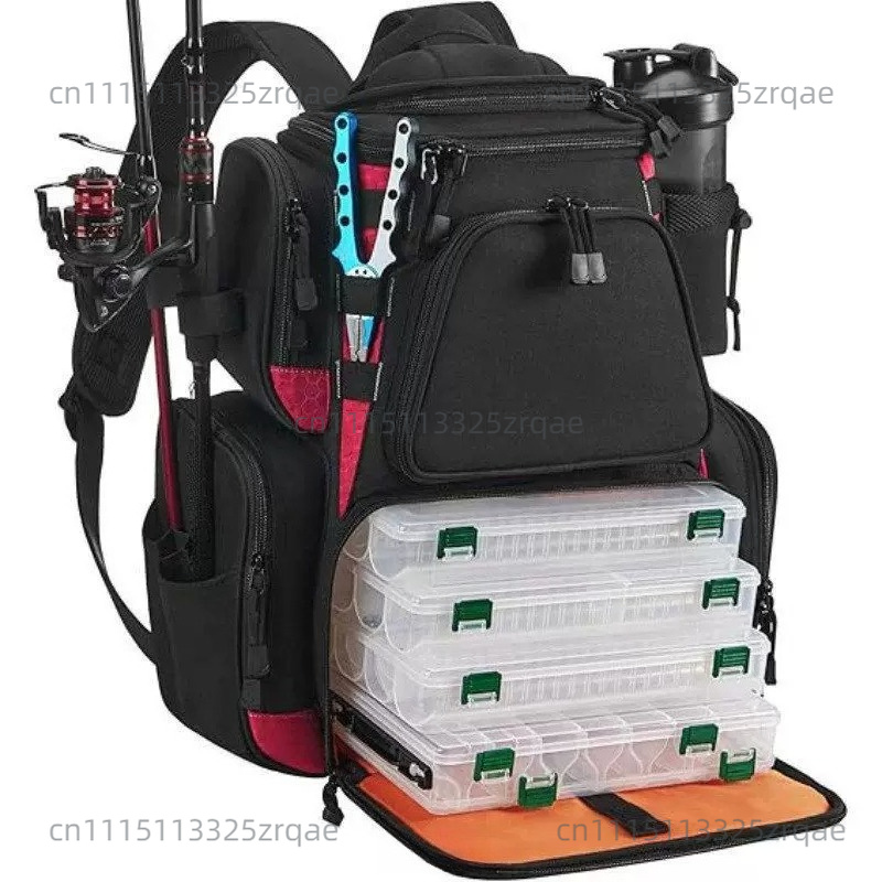 Fishing Gear Backpack with Lar - Fishing Equipment Bag recension och pris