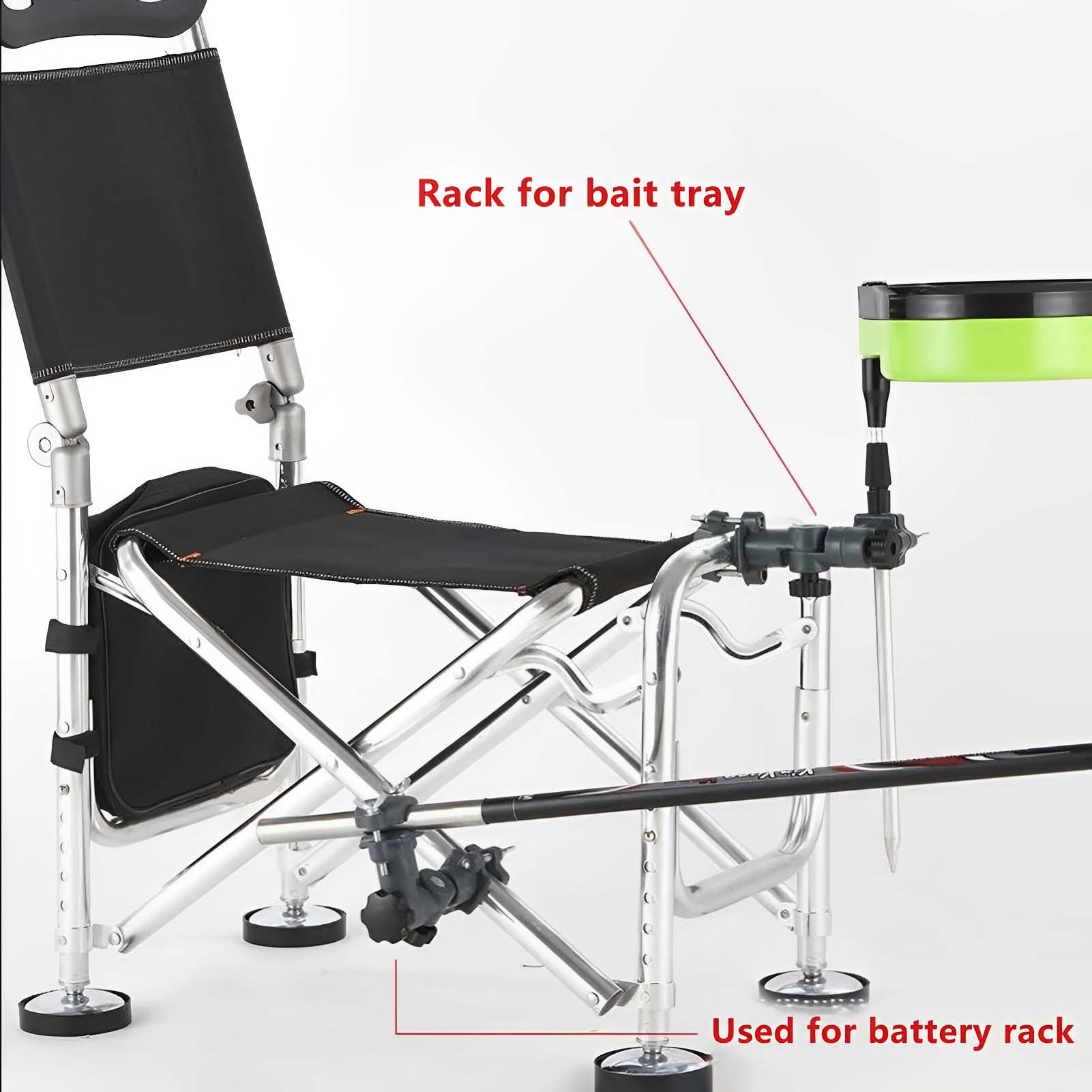 Universal Fishing Chair Mount  - Ice Fishing Tip Up recension och pris
