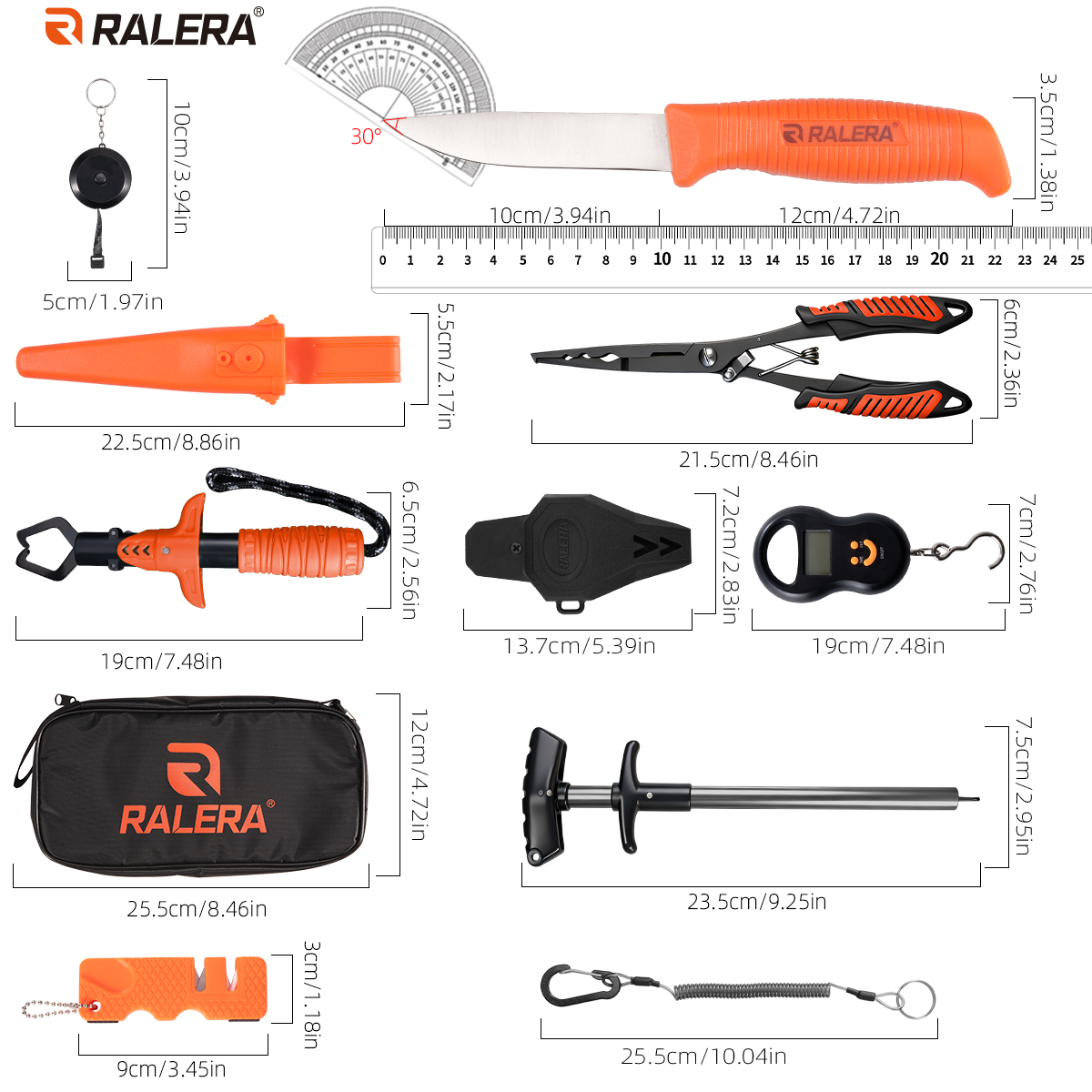RALERA Fishing Gear Tool Kit F - Fishing Equipment Bag recension och pris