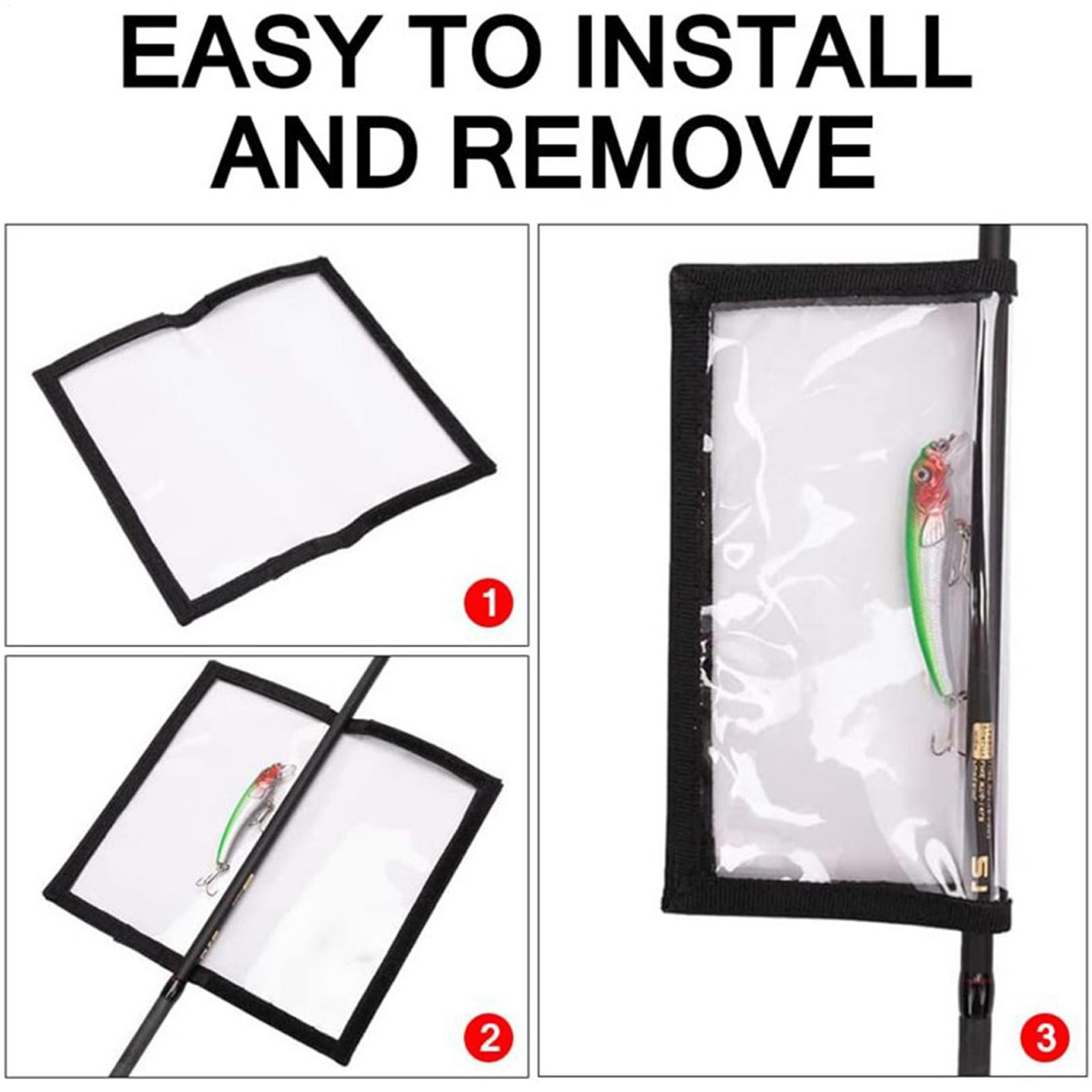 Transparent PVC fishing bait c - Fishing Equipment Bag recension och pris
